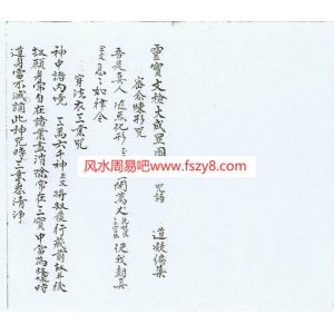灵宝大成罡图书31页 符咒科仪道士作法PDF电子版网盘下载