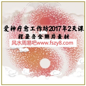 爱神疗愈工作坊2017年2天课程录音含照片素材