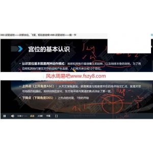 星座占星课程百度网盘资料 星学苑2022星座智慧占星课程录像86集