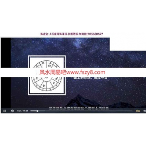 陈安逸伊伊占星入门全攻略视频15集课程 伊伊占星入门视频课程百度网盘下载