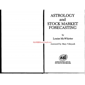 AstrologyAndStockMarketForecastLocmicMcWhirter-PDF电子书籍109页 AstrologyAndStockMarketForecastLocmicMcWh