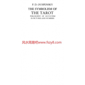 TheSymbolismoftheTarotPDF电子书籍60页 TheSymbolismoftheTarot书籍扫描