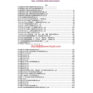 丰道人八字培训笔记八字精华八字预测PDF版本53个课程合集 丰道人八字预测八字培训百度网盘下载