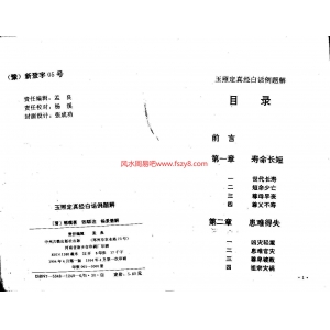 玉照定真经白话例题解PDF电子书110页 玉照定真经白话例题解书