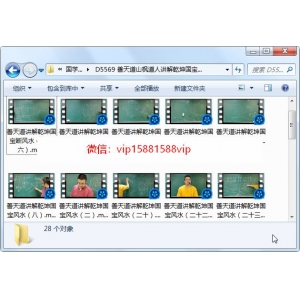 善天道山枫道人讲解乾坤国宝风水视频课程28集