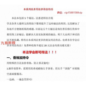 法慧 元宝纸钱变亿系列法 纸钱元宝加持秘法 百度云下载！