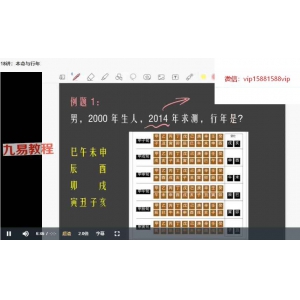 2022年B站大大师六壬入门视频19集 百度云下载！