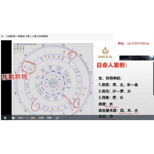 彭红明《七政四余-高级班》32集视频 百度云下载！