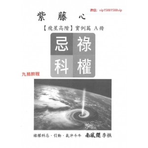 李樵 紫藤心解 飞星高阶 实例篇 四册pdf 3300页 原版扫描