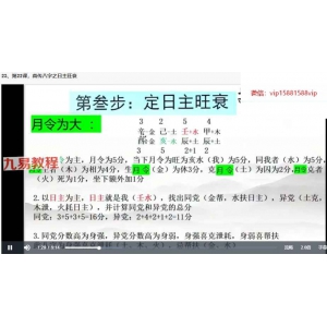 黎宏阳《四柱八字大师班》65集视频 百度云下载！