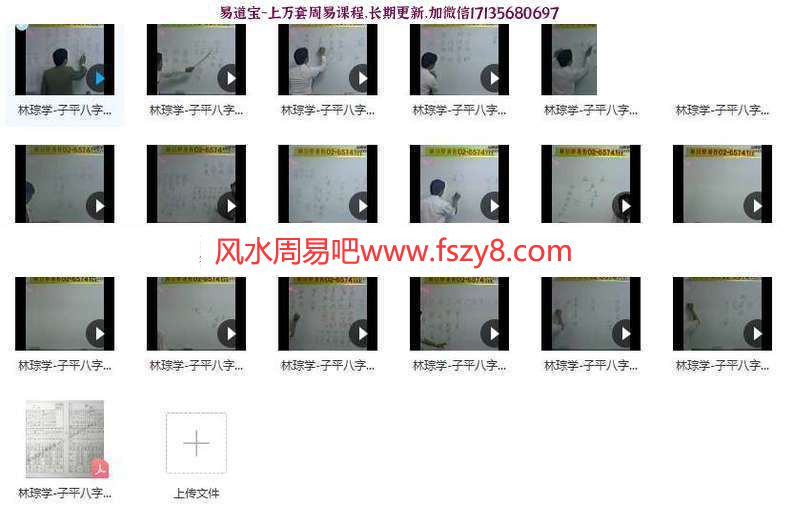 林琮学-子平八字职业课程第1-6期48集视频+讲义百度云下载 林琮学子平八字职业课程第1-6期视频,林琮学子平八字职业课程第1-6期讲义(图2)