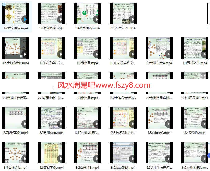 古易运筹四柱穿奇门遁甲86集录像百度云课程