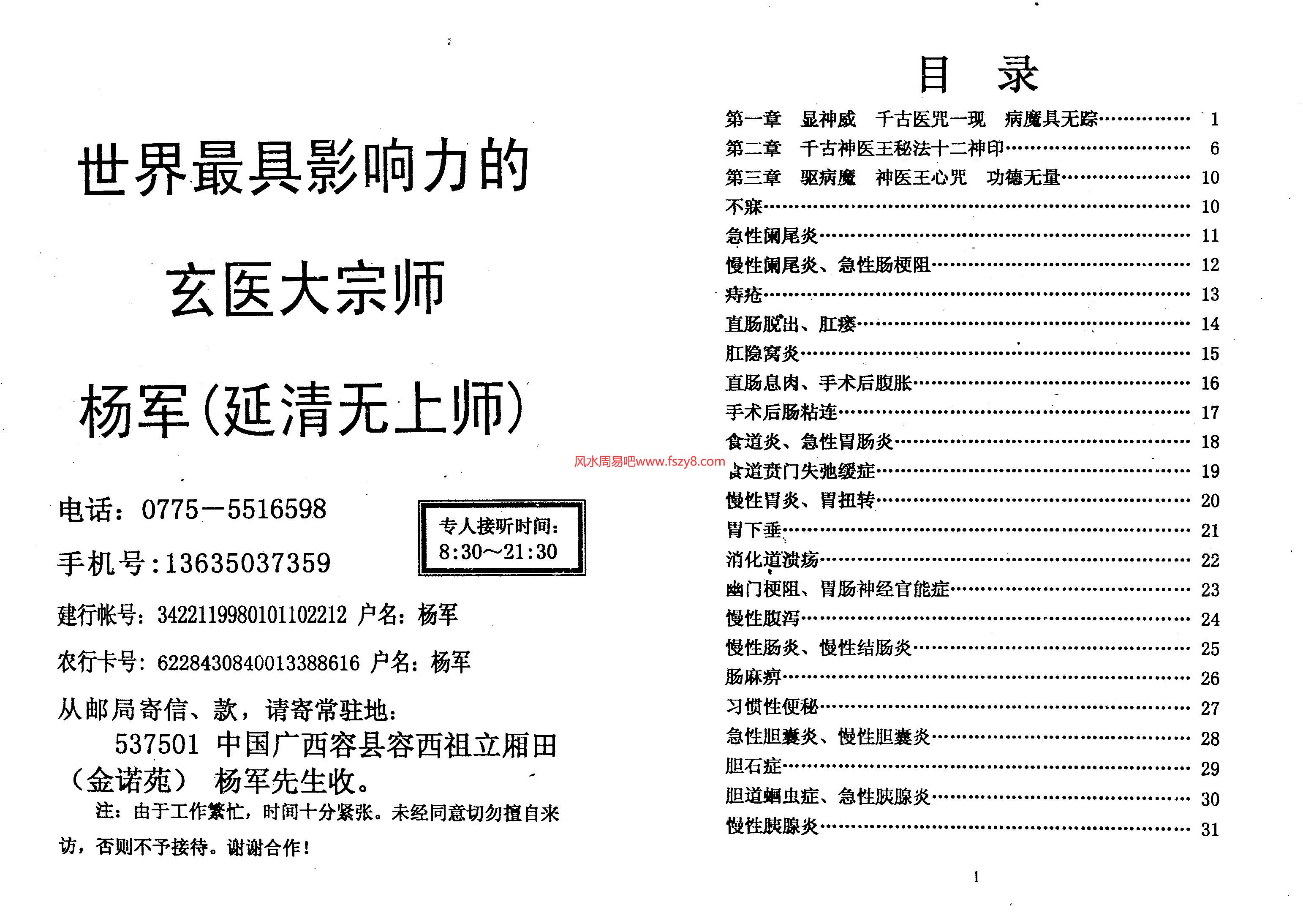 神医王延清无上师