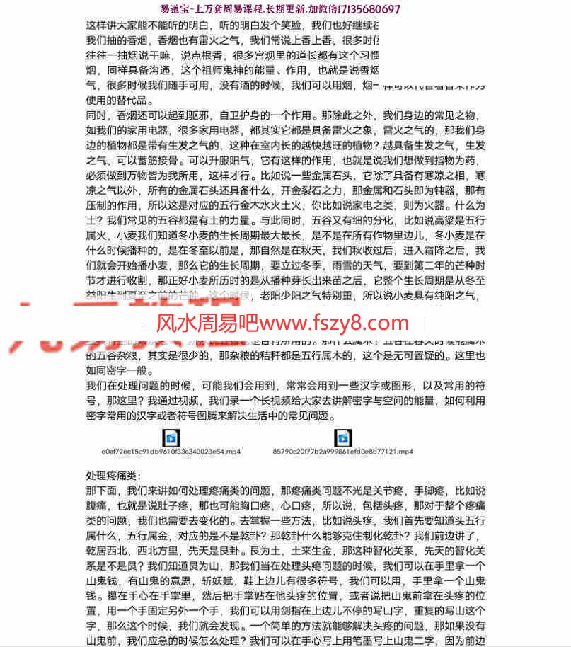 凤麟宗天医密相2天课程录像+资料+图片百度云下载 凤麟宗天医密相天医星(图8)