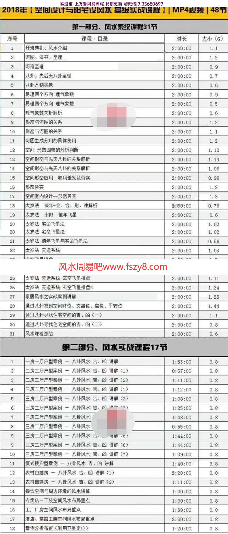 无山老师空间设计与阳宅风水高级实战课程18集和风水系统课程31集(图1)