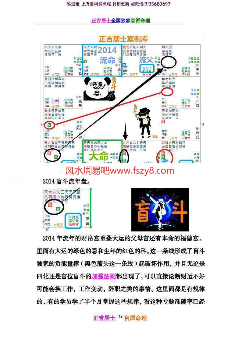 正吉居士盲派八字口诀之王PDF电子书524页 财官诀密法基础篇(图12)