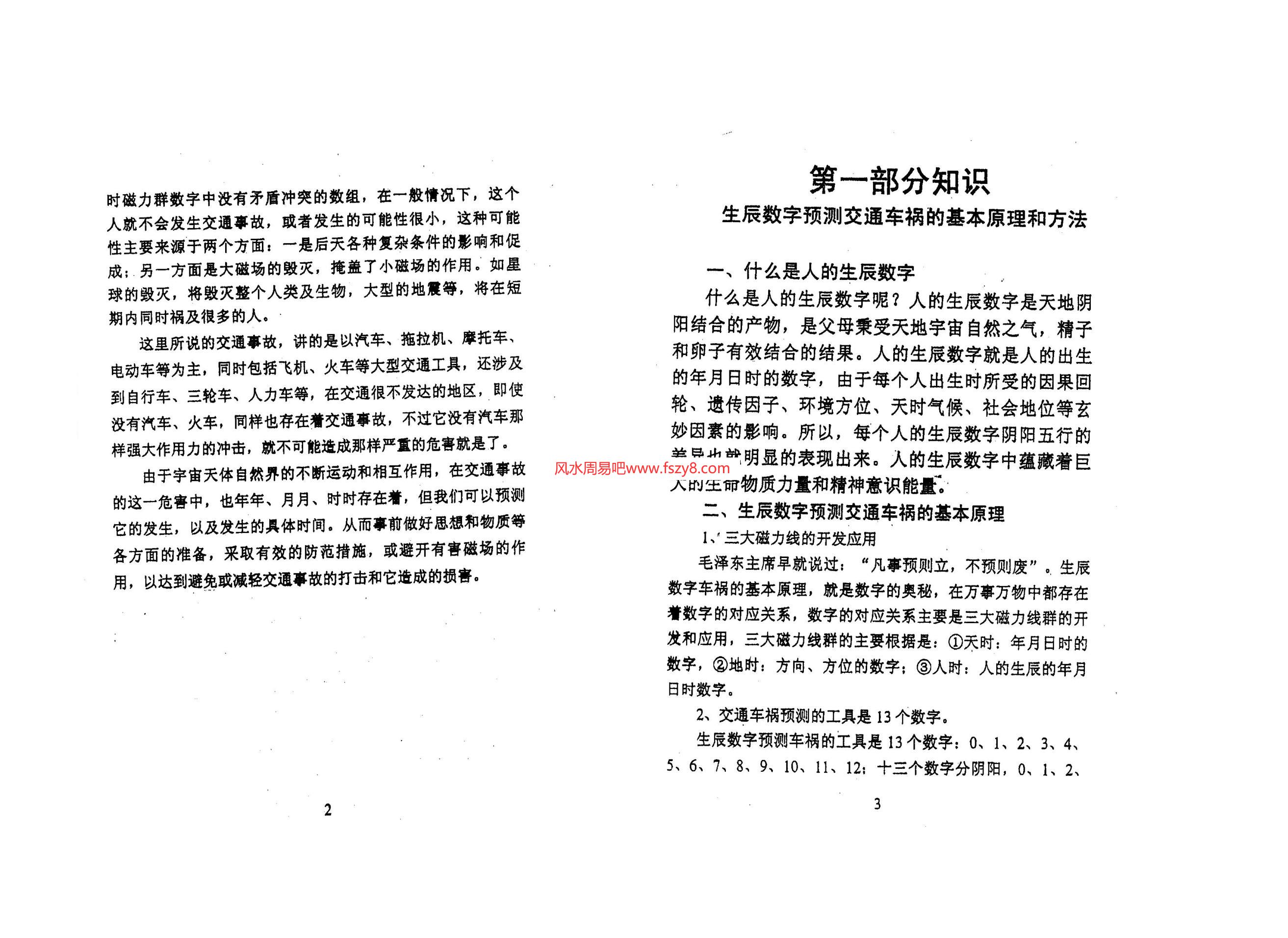 生辰数字化解车祸秘术PDF电子书34页 生辰数字化解车祸秘术书(图4)