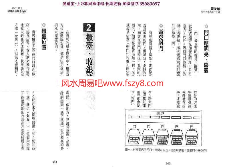 黄友辅招财商店风水一本通pdf235页 含商店风水调理布局催财法商店风水规划指南等(图9)