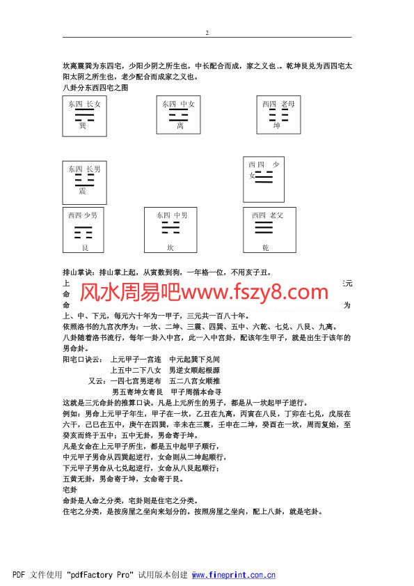 八宅明镜PDF电子书51页 八宅明镜(图2)