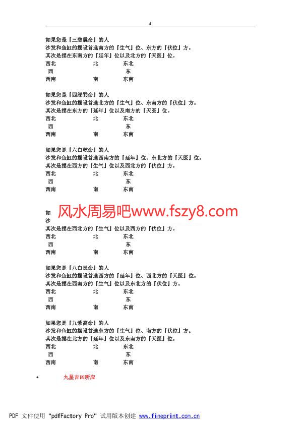 八宅明镜PDF电子书51页 八宅明镜(图4)