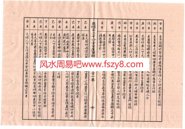 秘授罗经百二十分金坐度双解法13页PDF电子书7页 秘授罗经百二十分金坐度双解法13页书(图4)