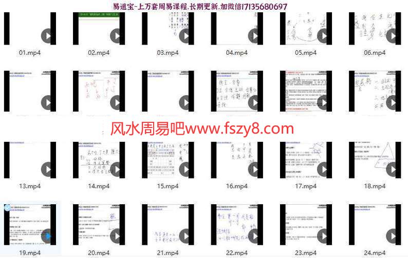 陈龙羽八字培训班视频80集百度网盘下载 陈龙羽2014年八字师资班课程视频送钟茂基四柱命理学讲义电子书(图1)