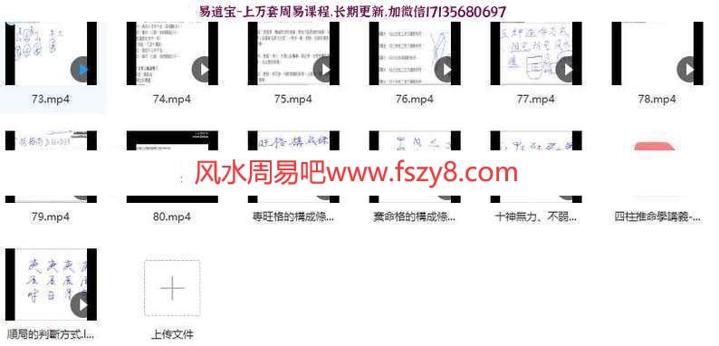 陈龙羽八字培训班视频80集百度网盘下载 陈龙羽2014年八字师资班课程视频送钟茂基四柱命理学讲义电子书(图3)