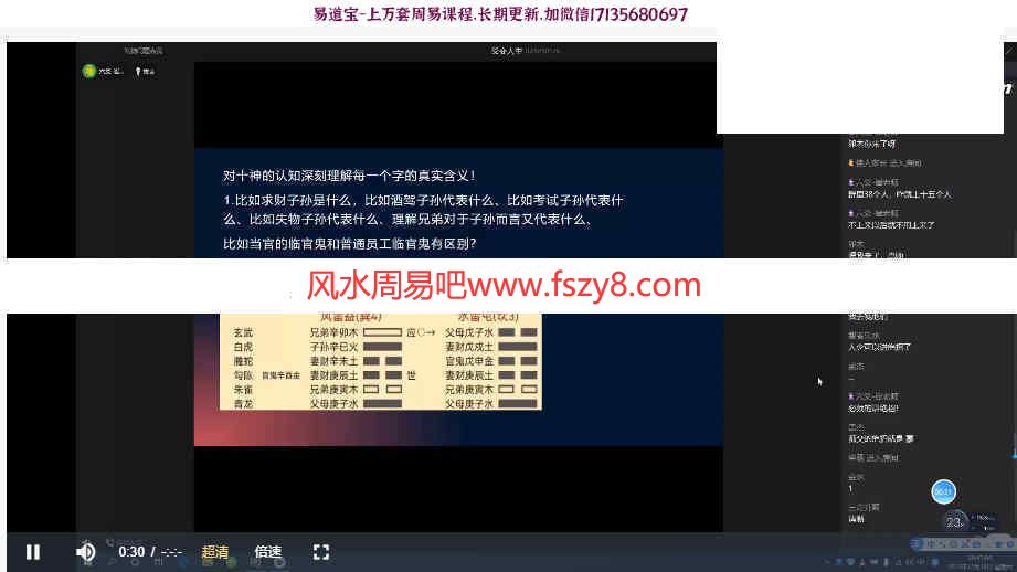 崔老师2021年六爻01-10课录像+2个文档pdf百度云下载 崔老师六爻教学六爻占卜(图3)