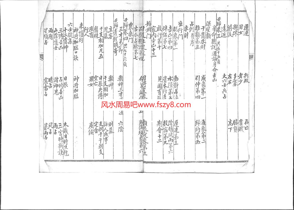 奇门六壬资料下载