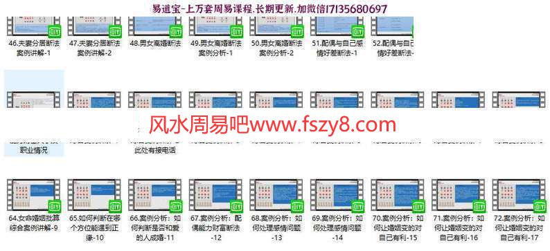 北源八字婚姻断法视频91节 含八字断婚姻实战案例(图6)