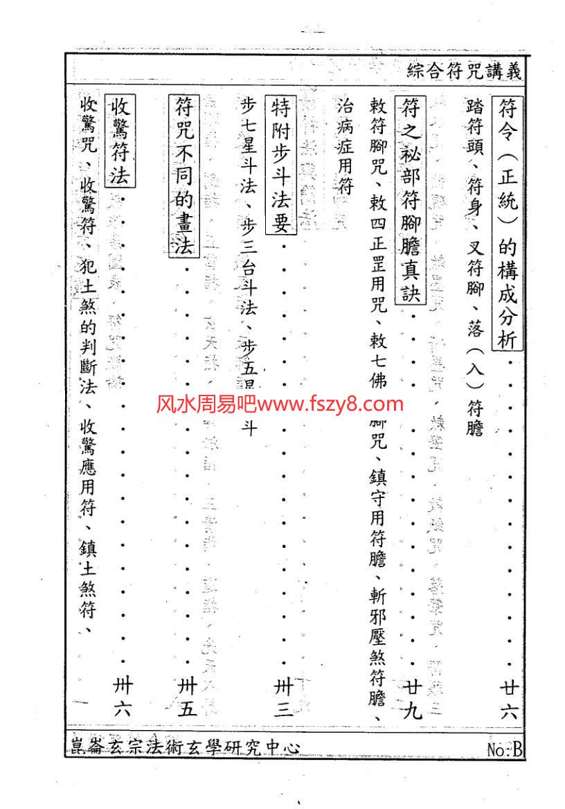 综合符咒讲义-许道仁PDF电子书134页 综合符咒讲义-许道仁书籍扫描电子书(图4)