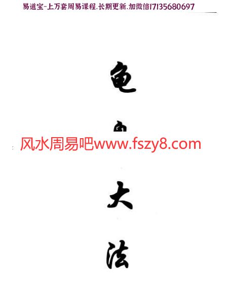 栖心子龟息大法pdf(图1)