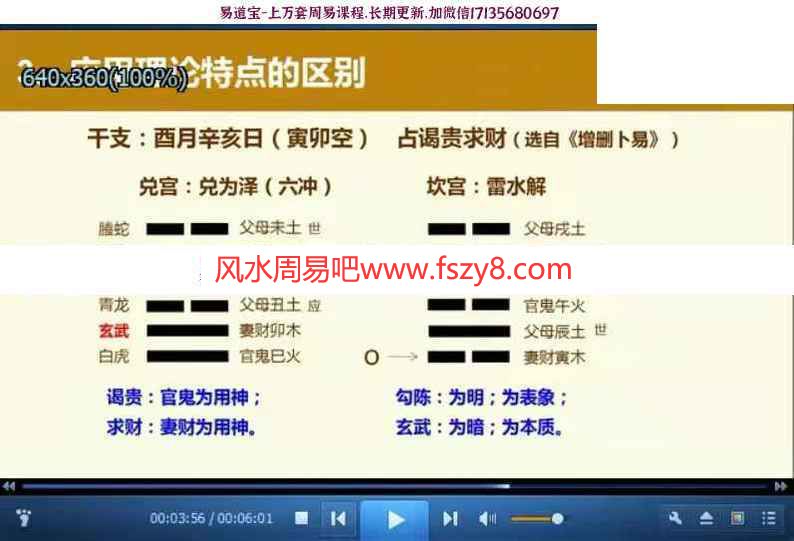 朱辰彬古筮学习资料百度网盘下载 朱辰彬老师古筮真诠六爻真传84集视频非朱辰彬讲解(图6)