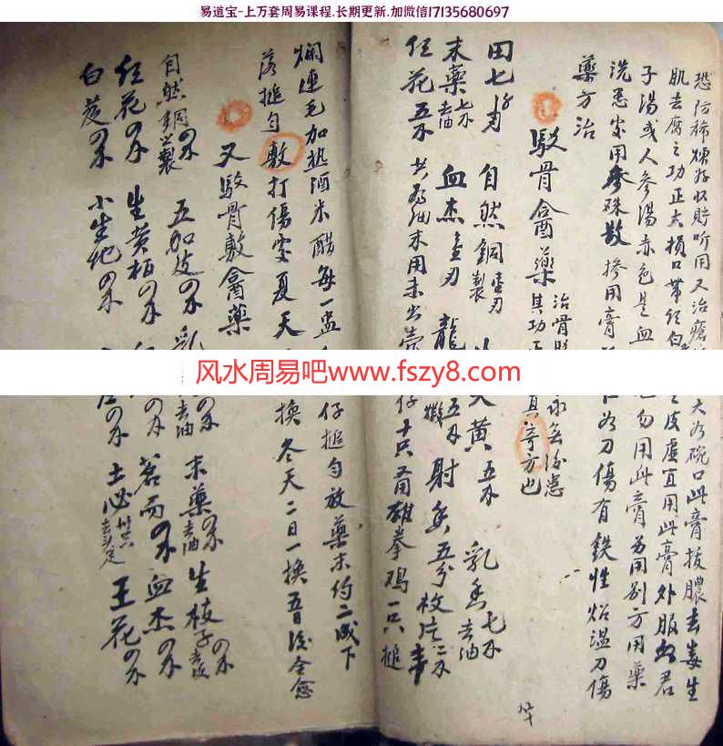 家传跌打医书药方手抄本电子版pdf43页 伤科药酒中医学习资料百度云下载(图5)