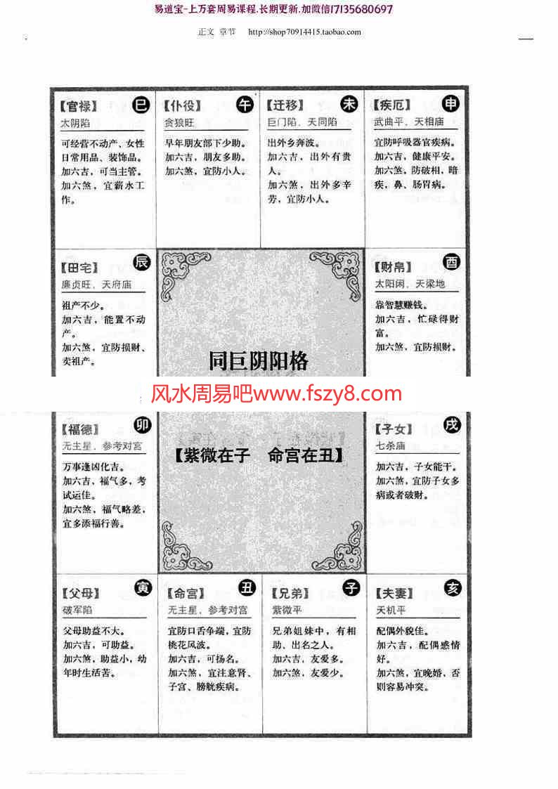 紫微斗数144种命盘格局图解使用指南pdf电子书148页 分析命盘格局图紫微斗数144种命盘格局图解使用指南电子书百度网盘下载(图5)