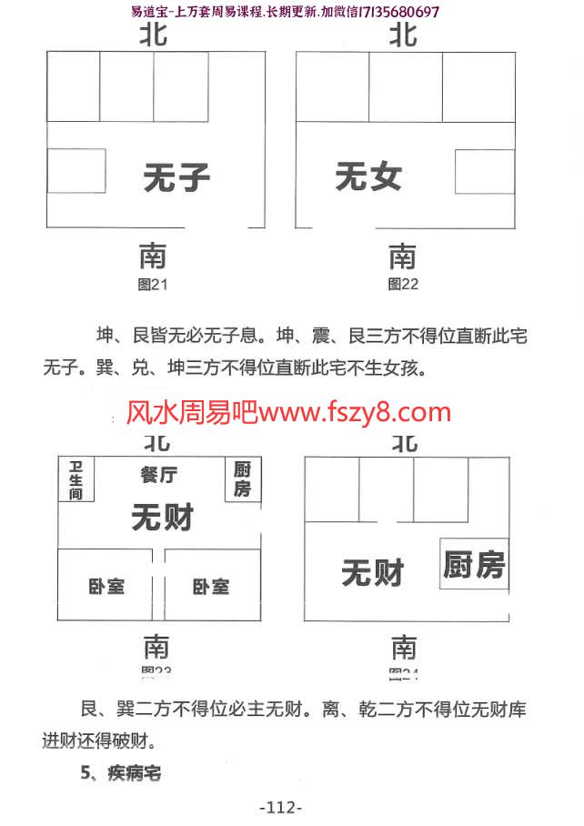 杨氏阳宅风水密断心得电子书pdf142页 杨氏阳宅风水密断心得电子版含阳宅入门必修五行论疾病等内容百度网盘下载(图9)