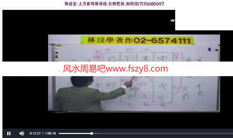 林琮学卜卦课程24讲视频全集+林琮学卜卦精微大玄空城门一诀-阳宅资料3本(图7)