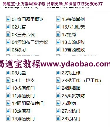 张岩客2019奇门遁甲面授班视频12G 张岩客奇门遁甲培训课程视频百度网盘下载(图4)