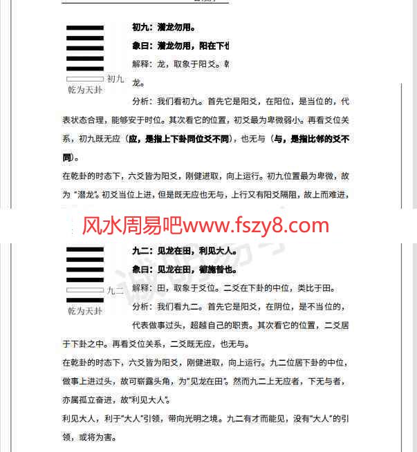 诚明易学文人小哥六十四卦详解高清电子版500页+录像65集百度云课程