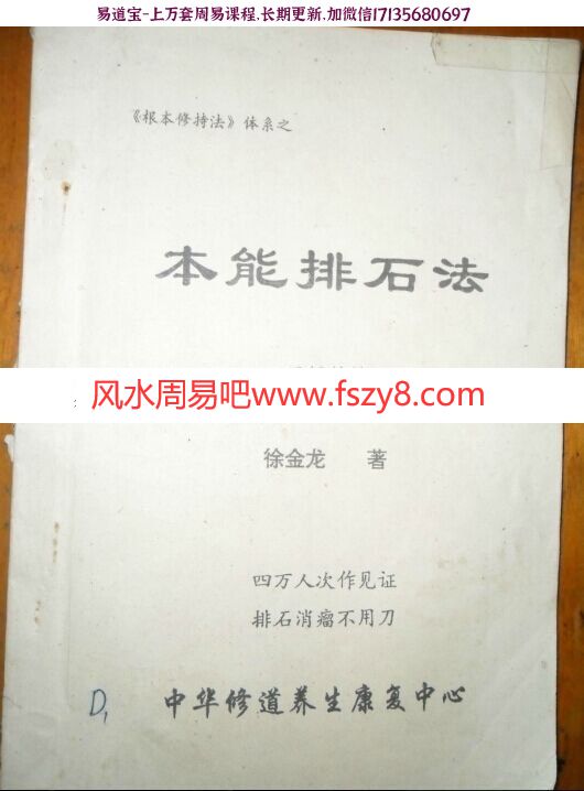 哲龙本能排石法pdf(图1)