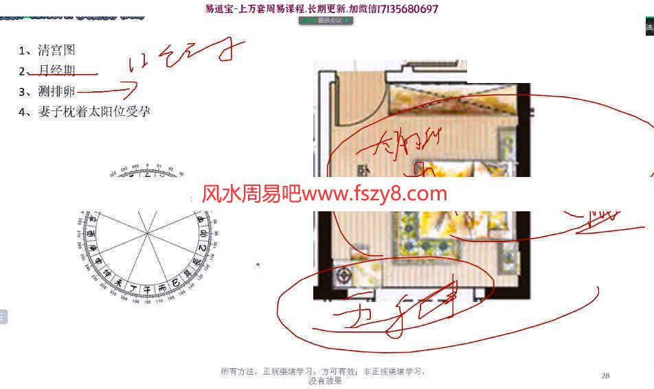 许光明四合一催丁局录像1集课程百度云下载 许光明风水催丁局风水催丁日课教学(图5)