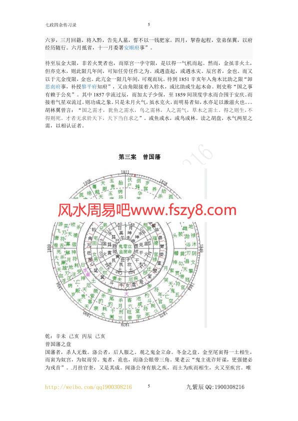 九紫辰七政四余 空亡