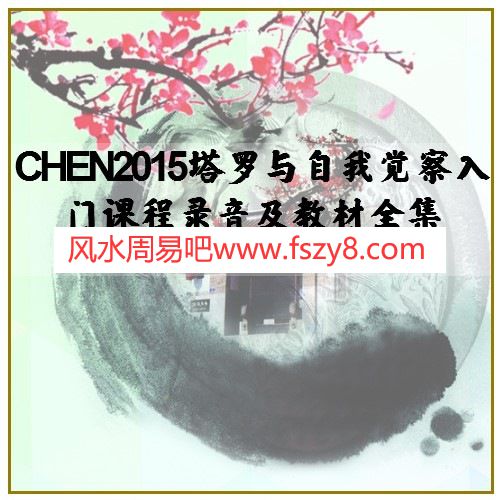 CHEN2015塔罗与自我觉察入门课程录音及教材全集