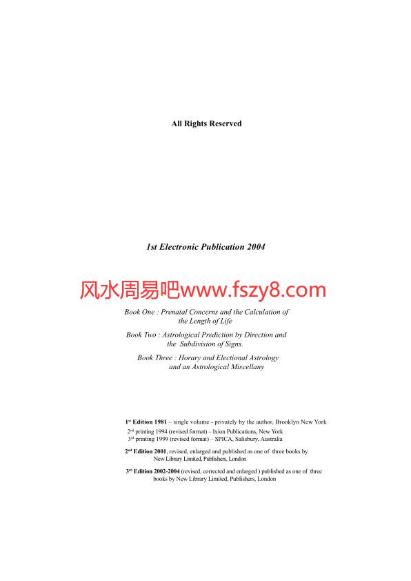 Robert Zoller Tools&TechniquesoftheMedievalAstrologer3PDF电子书77页 Robert Zoller Tools&TechniquesoftheM(图3)