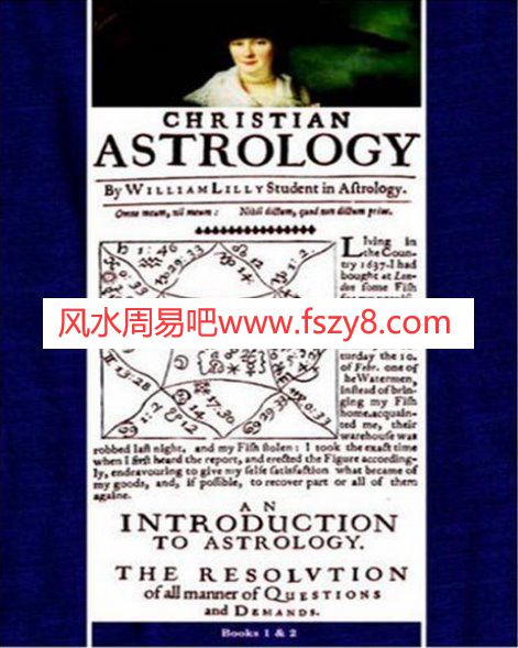 卷一+卷二-ChristianAstrology基督教占星术PDF电子书籍556页 卷一+卷二-ChristianAstrology基督教占星术书籍扫描(图1)