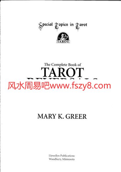 MKG-CompleteBookofTarotReversalsPDF电子书籍283页 MKG-CompleteBookofTarotReversals书籍扫描(图4)