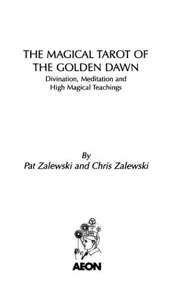 TheMagicalTarotoftheGoldenDawn-EGPDF电子书籍681页 TheMagicalTarotoftheGoldenDawn-EG书籍扫描(图3)