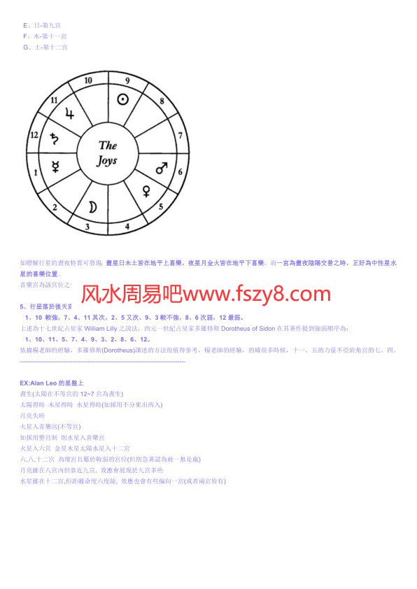 杨国正-行星后天力量与宫位关系PDF电子书籍3页 杨国正-行星后天力量与宫位关系书籍扫描(图2)