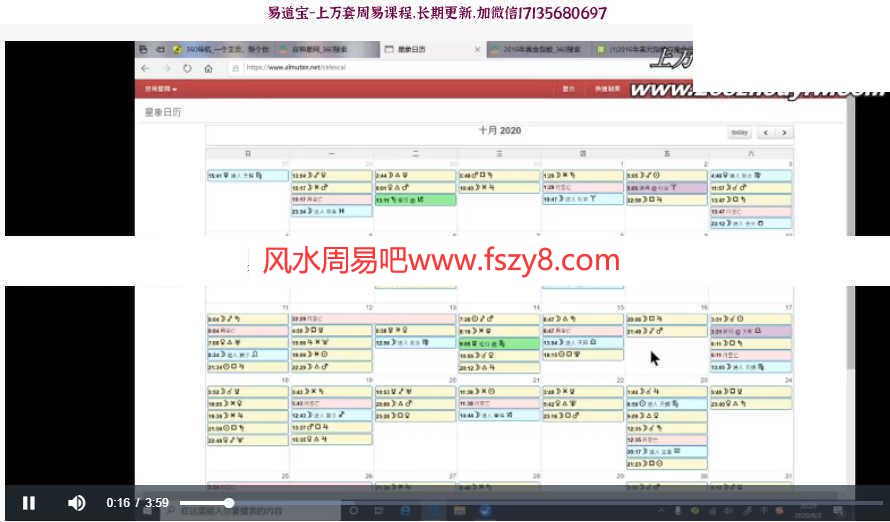 佩恩最新金融占星课程 佩恩金融占星17集录像(图3)