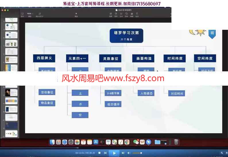 宿因塔罗基础教学课程下载 宿因塔罗牌课程2021年1月网络课录像35节30个小时(图3)